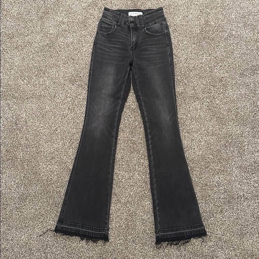 Flying Monkey Black Bootcut Jeans